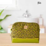 Trousse de toilette vert anisé Femme Filo